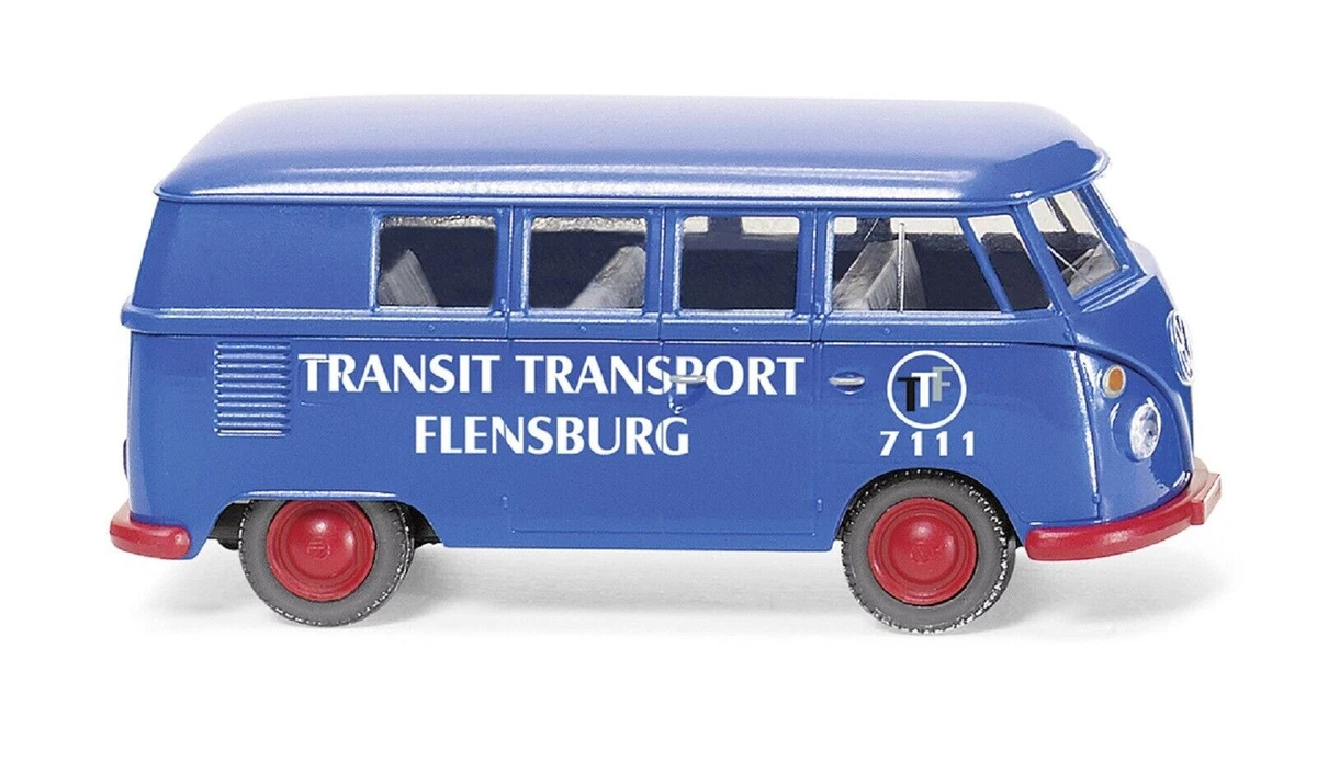 1:87 Wiking 0317 04 VW T1 Samba Rot/schwarz, Neuw./OVP