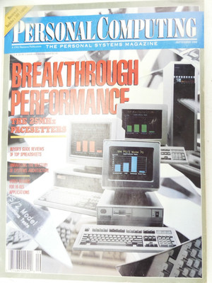 Personal Computing The Personal Systems Magazine September 1988 To-10666