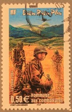 FRANCE 2004 Oblitéré YT 3667 "50 ans - Bataille de Diem Bien Phu "  Cachet rond