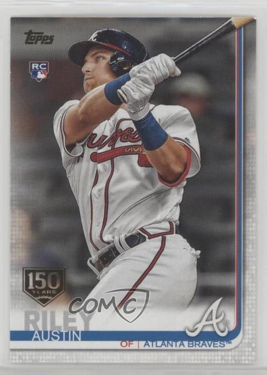 2019 Topps Update 150th Anniversary Austin Riley #US100 sq1