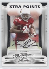 2009 Playoff Prestige Xtra Points Black Signatures /50 Tim Hightower #4 Auto