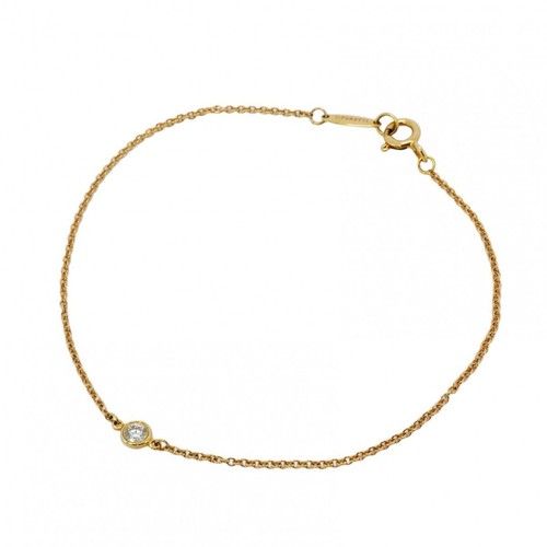 Tiffany Bracelet by the Yard 1PD 18KYG Yellow Gold Diamond Ladies