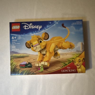 LEGO Disney Simba the Lion King Cub 43243 Complete Set 222 Pieces 2024