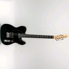  CUSTOM MADE 6 STRING ELECTRIC GUITAR WITH REVERSE TL. HEADSTOCK 