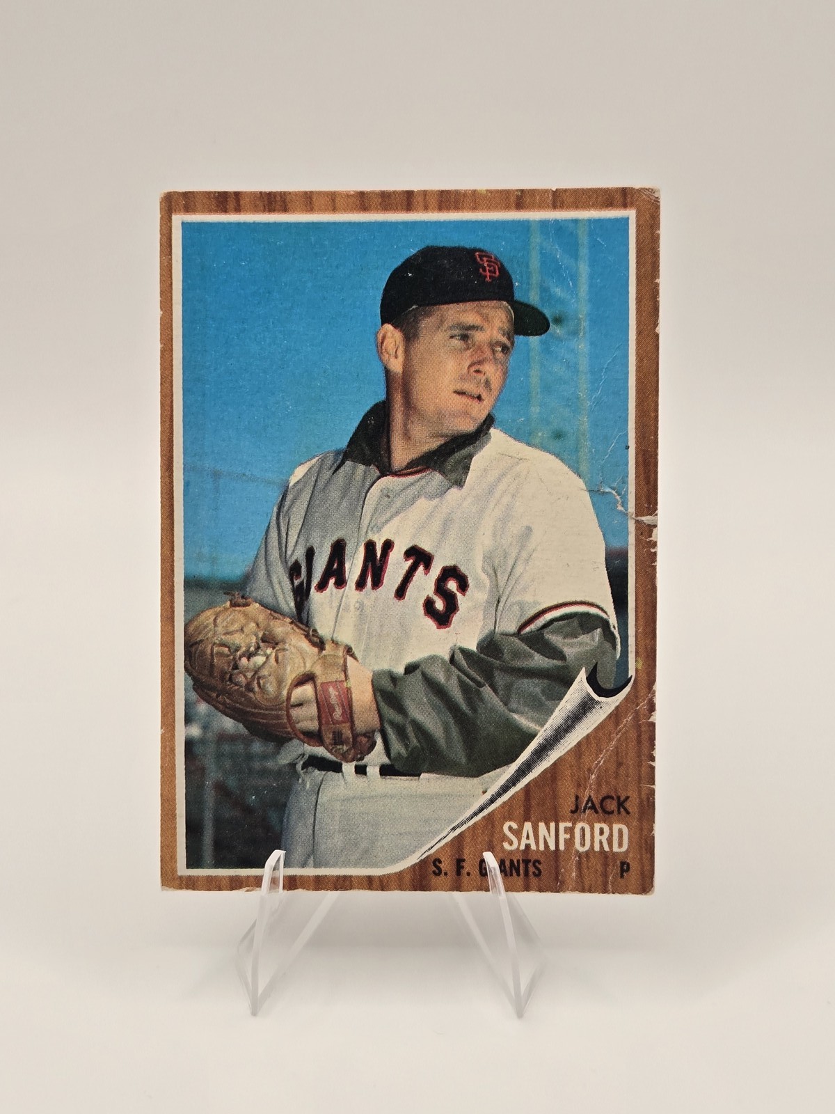 Jack Sanford #538 Baseball Cards 1962 Topps trading card — raw and PSA graded price guide