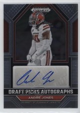 2023 Panini Prizm Draft Picks Draft Picks Auto Andre Jones #DPA-ANJ Auto 11ch
