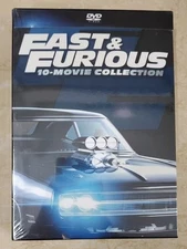 Fast & Furious 10-Movie Collection (DVD,10-Discs Box Set) Sealed