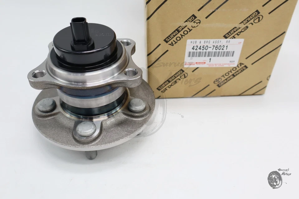 Cojinetes de cubo de rueda trasera izquierda derecha originales Toyota 42450-76020 OEM nuevos Foto 2 de 4