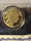 Cook Islands 2020 Indian Head 5 Dollar Coin Uncirculated W/COA 200mg Pure Gold