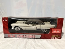 SunStar 1957 Cadillac Brougham 1:18 Scale Diecast Model Car Sun Star
