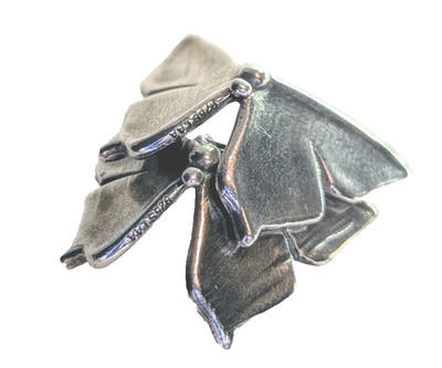 Authentic Trollbeads Butterfly Earrings Pendants Retired 2018 Pair TAGEA-30002