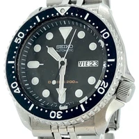 Seiko DIVER'S Black Boy SKX007 Watch 7S26-0020 Automatic Dial Men's Japan