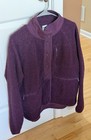 Victoria's Secret PINK Purple Sherpa Cozy Snap Fleece Jacket Size Small Euc — photo 1