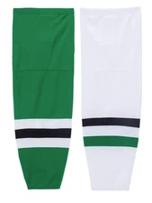 MonkeySports (Dallas Stars) Mesh Hockey Socks- All Sizes Available