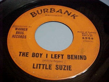 LITTLE SUZIE - THE BOY I LEFT BEHIND / YOUNG LOVE - VG+ VINYL & GREAT AUDIO