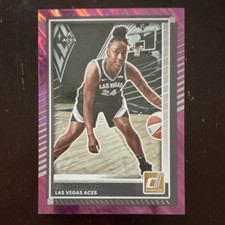 2025 Donruss Jewell Loyd Purple Laser Parallel #23 Las Vegas Aces WNBA /99