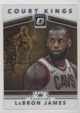 2017-18 Panini Donruss Optic Court Kings LeBron James #5 w1s