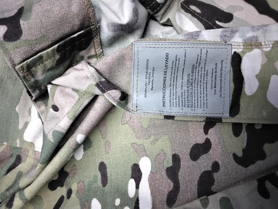 TRU-SPEC NYCO RIpstop Multicam BDU Shirt 2 Pocket W/Sleeve Pockets (Chile Army) - Image 2 of 4