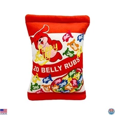 Halloween Candy Dog Toy with Squeaker - Large Puppy Belly, Fun & Durable