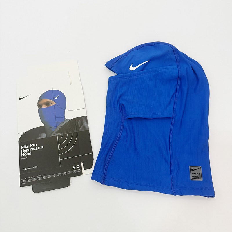 Nike Pro HyperWarm Hood Ski Mask Balaclava [Blue] - Free Shipping