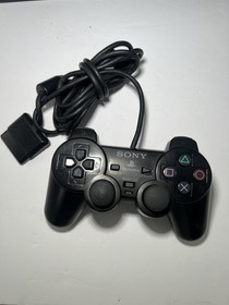 Sony PlayStation 2 PS2 Black Console OEM Controller with All Cables Tested READ