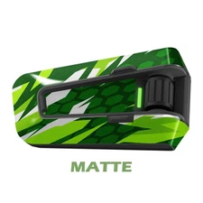 For Cardo Packtalk Edge Neo Pro Stickers Matte Wrap Decals Green Forest