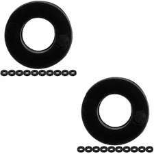 Set of 2 Drum Sound Insulation Pad Percussion Instrument Accessory Part