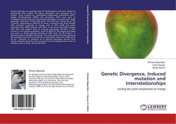 Genetic Divergence, Induced Mutation And Interrelationships Dilruba Majumder-image