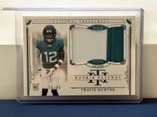 2025 National Treasures football Travis Hunter Rookie Patch RC #/99 Jaguars