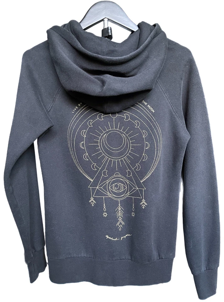 Spiritual Gangster Hoodie Black Size Small Long Sleeve Pullover Sweatshirt - Image 4 of 4