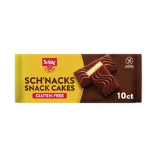 Schar - Gluten Free Sch'nacks, Shelf Stable Cream Filled Snack Cakes - 10 Pack