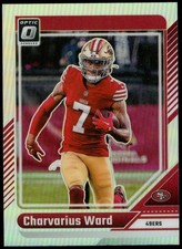 2024-25 Donruss Optic Charvarius Ward 176 Base Holo RC