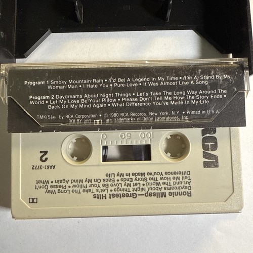 Ronnie Milsap - Greatest Hits - Kassette 1980 RCA Records - Bild 3 von 3
