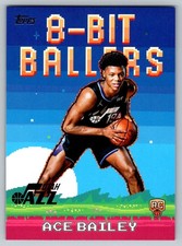 2025-26 Topps 8-Bit Ballers #8B-35 Ace Bailey RC Utah Jazz