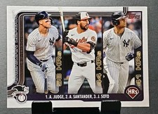 2025 Topps #79 AL HOME RUN LEADERS Judge/Santander/Soto Baseball card⚾️NM/MT