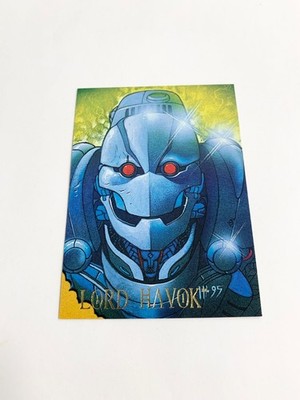 Lord Havok 1995 Skybox DC Villains Dark Judgment Card # 78