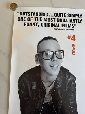 Trainspotting uk video poster 1996 Rare Spud | eBay