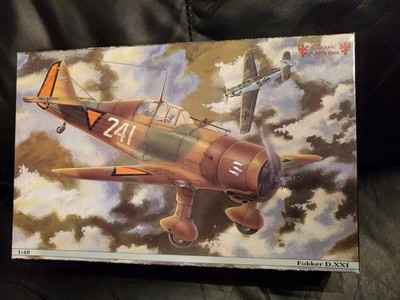 Classic Airframes 94-401 2700 Fokker D.XXI Modellbausatz im Maßstab 1:48.
