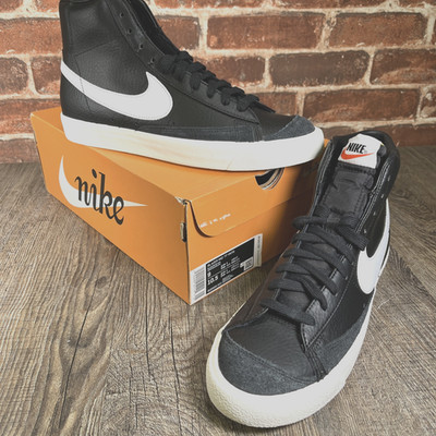 Nike Blazer Mid 77 Vintage Black Sail BQ6806-002  Men's Size New i
