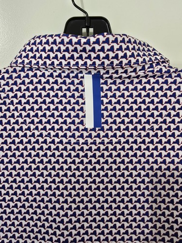 Polo de rendimiento de golf Rhoback The Empire State grande para hombre al aire libre - Imagen 5 de 9