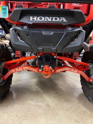 AJK Offroad Honda Talon X Upper Radius Rods - Green