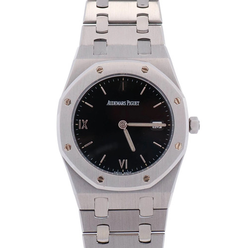 Audemars Piguet Royal Oak 33mm Black Dial Watch Ref# 56175SP