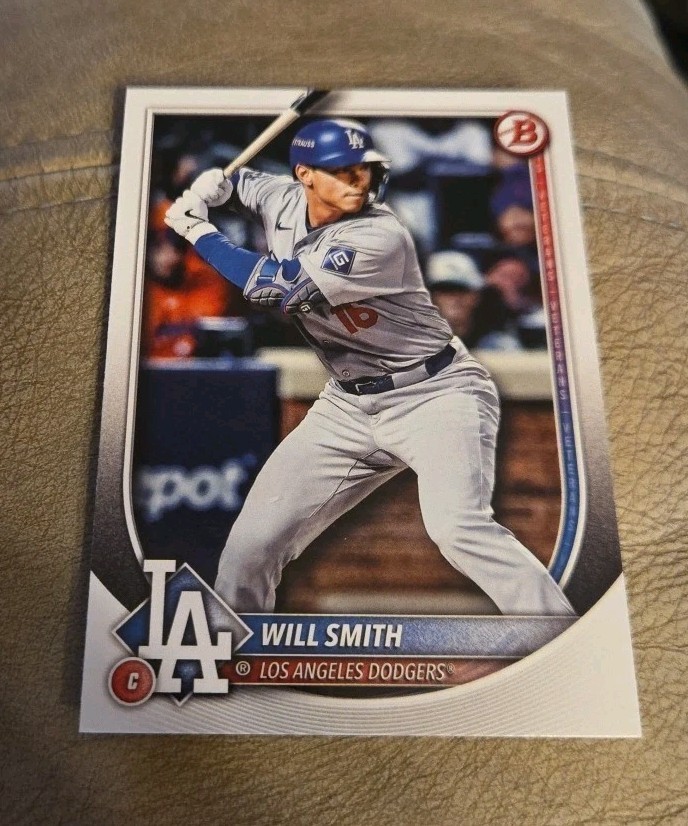 2025 Bowman #62 Will Smith - Los Angeles Dodgers