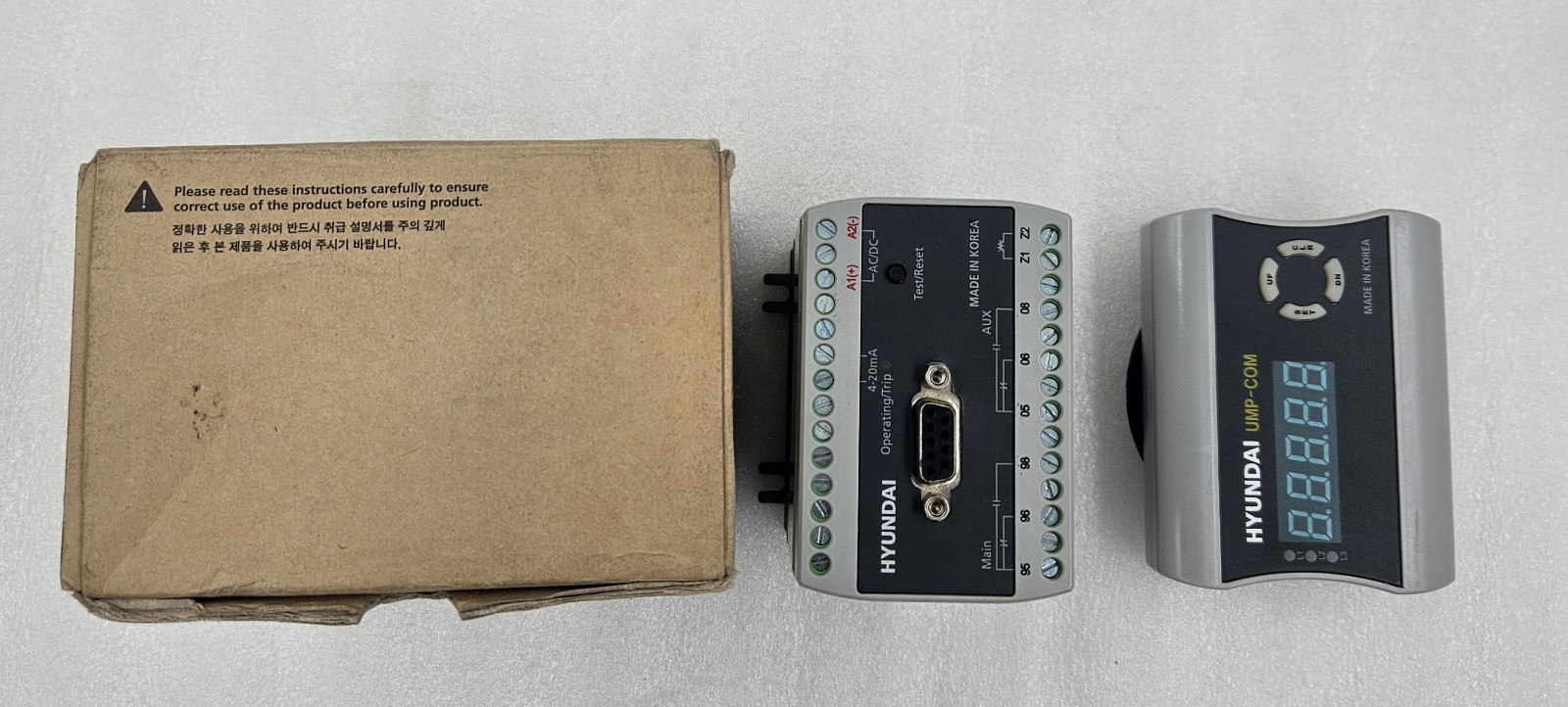 HYUNDAI UMPCOM E70T, F370 DIGITAL MOTOR PROTECTION RELAY [FAST SHIPPING]