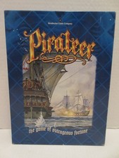 Pirateer The Game of Outrageous Fortune Board Game 100% Complete