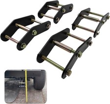 Front Rear 2 Shackle Relocation Lift Kit For Jeep Wrangler Yj 1987-1995 4wd 2wd