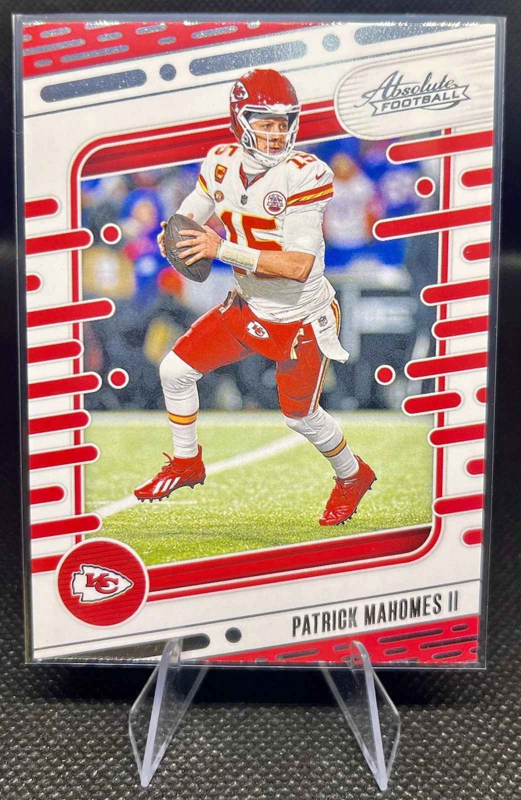Patrick Mahomes trading card