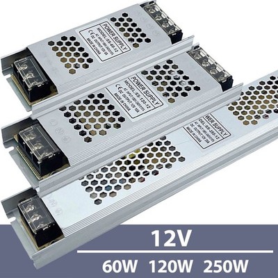 LED Trafo Transformator Treiber 12 Volt DC Driver  60W 120W 250W High Power