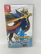 Pokemon Sword Nintendo Switch Original Empty Game Case Box Art Manual Insert
