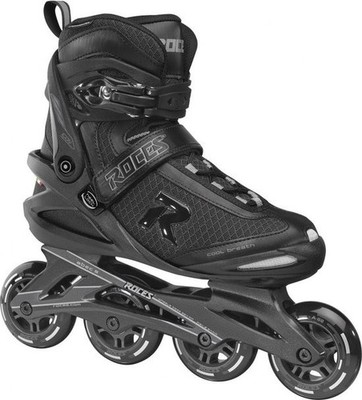 Inline Skates Schwarz Inliner Inlineskates Rollschuhe Unisex Gr.39 - Roces Icon